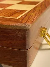 Juego de ajedrez de madera de alto grado 4 Queen, juego de ajedrez King de 80mm de altura, piezas de ajedrez plegables de 39*39 cm con ajedrez de madera I8