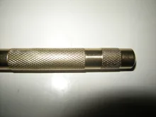 Herramienta de punzonado central multifuncional, 5 pulgadas, con resorte central, marca de indentación de madera, herramienta para carpintería