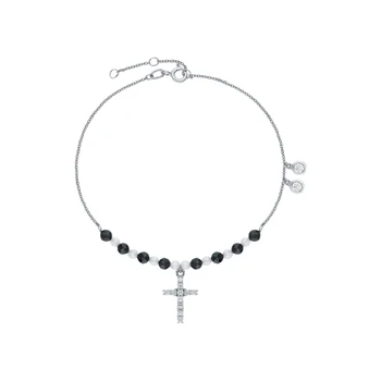 

Silver Bracelet with cubic zirconia sunlight sample 925