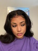 Wigirl de la onda del cuerpo de Bob corto pelucas ola de mar frente de encaje pelucas de cabello humano brasileño encaje Frontal pelucas 4x4 de cierre de encaje pelucas Remy