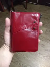 Female Purse Card-Holders Money-Handbag Phone-Case Walet Genuine-Leather Women Pocket