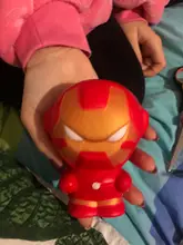 Squishy-superhéroe de elevación lenta para niños, juguete antiestrés, Kawaii, perfumado, para aliviar el estrés, regalos de navidad