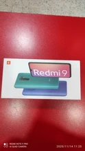 Xiaomi Redmi 9-teléfono móvil con 3GB RAM, 32GB rom, cámara cuádruple de 13,0mp, procesador Helio G80, Octa Core, batería de 5020mAh, pantalla FHD de 6,53 pulgadas