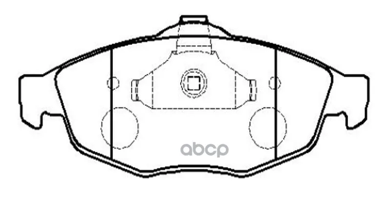 Ckcr-6_колодки Дисковые Передние! Chrysler Sebring 2.0 16v/2.7 V6 24v 01 Ctr Ckcr6 Ctr арт. CKCR6