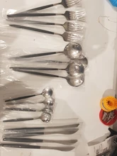 Spoons-Set Dinnerware-Set Tableware Forks Cutlery-Set Wedding-Mirror Kitchen-Knives Stainless-Steel