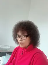 Rebecca Afro-peluca rizada de cabello humano brasileño Remy para mujer, pelo corto marrón, vino tinto, 10 colores a elegir, envío gratis