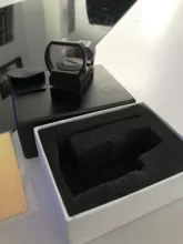 Mira telescópica de 20mm para rifle, óptica de caza, reflejo holográfico de punto rojo, mira Táctica de 4 retículas, mira de colimador