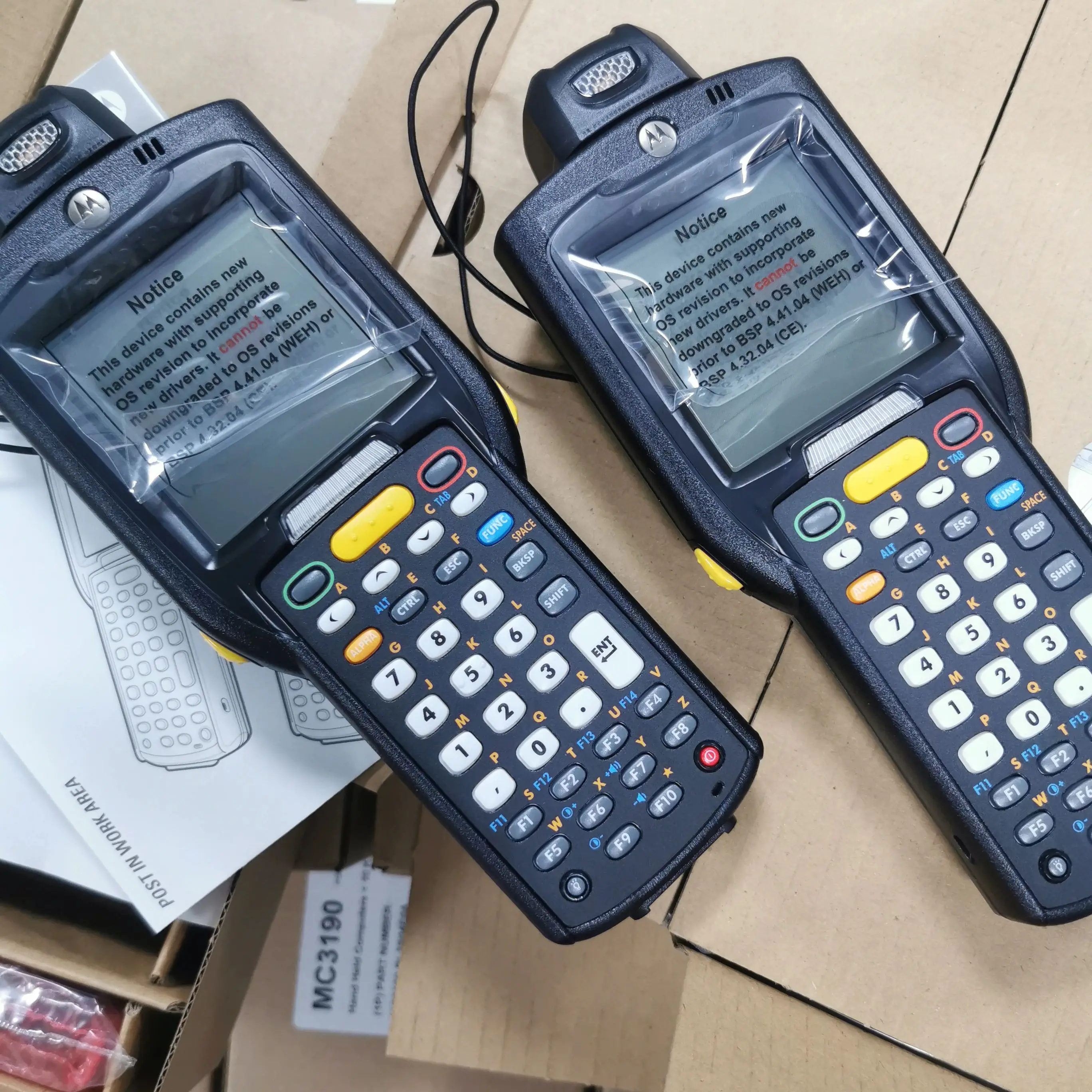 For Motorola Symbol Mc3190 Mc3190rl3s04e0a 1d Laser 38 Keys Computer