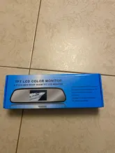 5 pulgadas TFT LCD HD800 * 480 pantalla Monitor coche espejo Monitor para estacionar marcha atrás con 2 entrada de vídeo retrovisor Cámara opcional