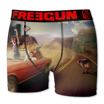 

FREEGUN las Vegas Boxers patterned boxer to kid in microfiber