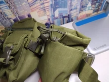 Táctico hombres paquete con cintura de Nylon botella de agua para caminar teléfono bolsa de deportes al aire libre del ejército militar caza escalada Camping bolsa