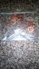 Copper Washer Seal-Spacer Electronics 20pcs for Household-Products And Biomedical Applications