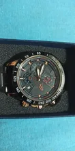 En este momento 2020 nueva moda para hombre relojes con tapa de acero inoxidable de la marca de lujo de deportes cronógrafo reloj de cuarzo de los hombres Relogio Masculino