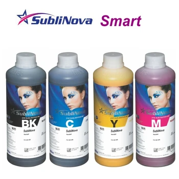 

Lot 4 inks sublimation's SubliNova Smart (DTI), 200ml by CMYK color for epson printers