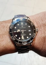 PAGANI DESIGN 007-Reloj de pulsera para hombre, mecánico, automático, de lujo, resistente al agua, japonés, NH35, novedad de 2021