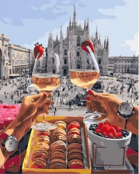 

Painting by numbers paintboy GX 28592 sweet meeting 40x50 cm