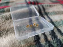 CANNER delicado 925 pendientes tipo botón de plata fina para las mujeres pequeño redondo círculo pendientes 2019 señora chica coreana pendientes regalos H40