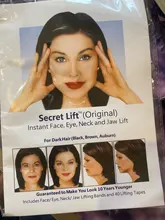 Adhesivos faciales finos e invisibles, 40 Uds., línea de arrugas, piel flácida, cinta de Estiramiento Facial en forma de V, herramientas de Estiramiento Facial de belleza Scotch