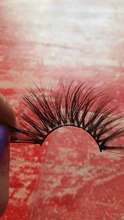 Makeup-Tools False-Eyelashes Eyes-Extension Mink Fluffy Natural Wispies Handmade 1-Box
