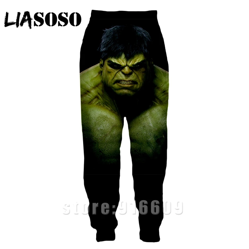 2 3d принт для мужчин и женщин Полная длина jogger дети Sweatpant зимние брюки с логотипом Халк Аниме Мстители повседневные забавные Топ спортивные брюки A368 - Цвет: 2