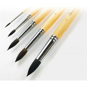 

Brush protein round sonnet, short handle No. 9