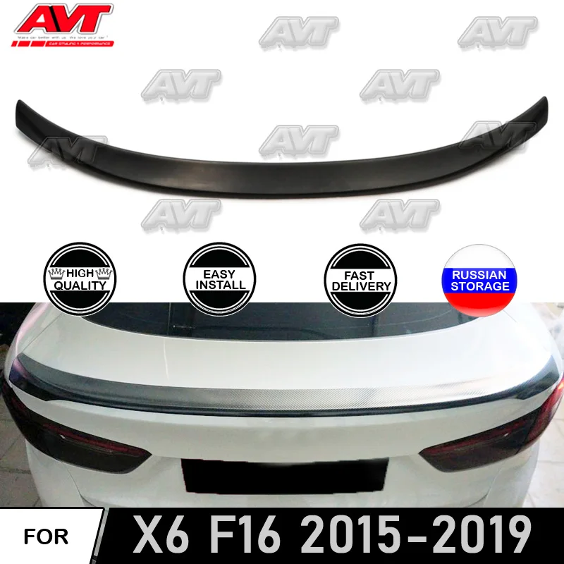 

Spoiler for BMW X6 F16 2015~2019 styling car accessories molding decoration aero dynamic tuning