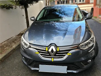 

Renault Megane 4 HB-SD Chrome Front Grille 2016 and Over 407785987