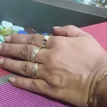 ELSEMODE-anillos de boda de acero de titanio para hombre y mujer, joyería de moda para parejas, 1 Uds., 2019