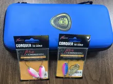 Kingdom LYB-19-bolsas de Micro señuelos para pesca, Material de PVC de alta calidad, 155g, 20x10x4,3 cm, buena impermeabilidad, bolsa de aparejos de pesca