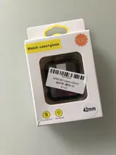 Cristal + cubierta para carcasa de reloj Apple iWatch, parachoques de fibra de carbono + Protector de pantalla Apple watch series 5 4 3 44mm 40MM 38mm 42MM