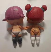 Figura Original de Anime LOL Surprise para niña, juguetes originales, ropa, zapatos, bolsas, botellas, ropa con gafas, accesorios, regalo para bebé
