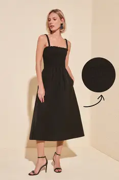 

Trendyol Back Low-Cut Dress TWOSS20EL1563