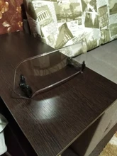 Clip ajustable para motocicleta Universal, alerón de extensión para parabrisas, Deflector de parabrisas para BMW, Honda, Suzuki, Yamaha, Kawasaki