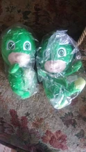 PJ máscaras de dibujos animados de 4 Uds peluche animado figura Catboy Owlette máscaras Gekko figuras de Anime juguetes para niño niña regalo de cumpleaños