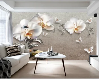 

3D photo wallpaper. Noble purple flower. Any size. Fast shipping to Russia.