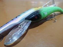 Crank Bait Wobbler Minnow Fishing-Lure Artificial-Bait Bass-Trolling Pike-Carp 1pcs Big