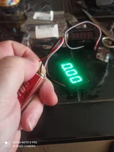 Detector DC Monitor Voltage-Meter Motorcycle Green 3-Wires 12v-Capacity Blue Car LED