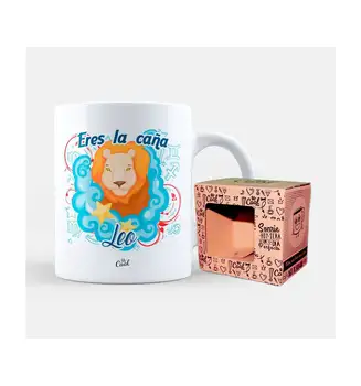 

Cup mugs the signs Horoscope "eres the Cane" Mr Cool 325 ml capacity