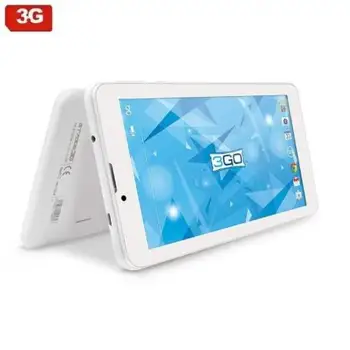 

TABLET WITH 3G 3GO GT70053G WHITE-QC-1GB RAM - 16GB - 7'/17.78CM 1024*600 - CAM 2/0.3MPX - WIFI B/G/N - MICROSD - ANDROID 8.