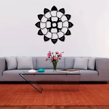 

Металлический декор стен Eye Mandala 90x90 cm дизайн интерьера домашнего