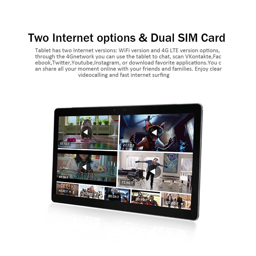 Günstige Abnehmbare Tablet Pc 11,6 Zoll 2 IN 1 2560x1600 IPS 4G Anruf Android Tablet 6GB RAM 64 128 256GB ROM 10000Mah 13MP Kamera