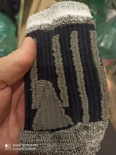 3 par/lote más gruesa de invierno térmico pesca calcetines de esquí de las mujeres de los hombres calcetines para correr y ciclismo deportes Thermosocks escalada senderismo Calcetines