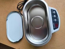 Limpiador de joyas ultrasónico de doble potencia, baño para relojes, Lentes de Contacto, gafas, dentadura, limpiador de pinceles de maquillaje eléctrico