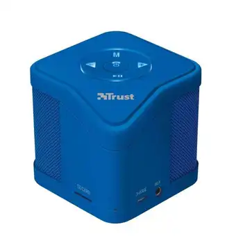

Speaker trust urban muzo bluetooth blue - mp3 - micro sd function-. Handsfree-includes cord micro-USB charging and aux. 3.5mm
