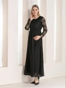 

8527-SİMLİ LASER cufflinks MAXİ ABİYE DRESS