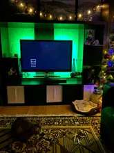 Led-Strip Waterproof-Lights Room-Decor Smd 5050 Colorful Tv Backlight Smart-App Flexible