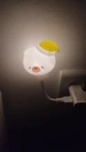Night-Lamp Remote-Control Bedroom-Decor Baby Bear Cute Christmas-Gift Cartoon Chlidren