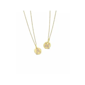 

Necklace Gold diamond initial letters LeCarré