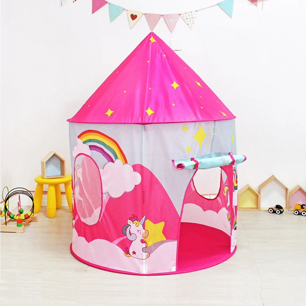 

Wigwam for Children's Tpi Tent House Toy Tents New Year Gift For Child Princess Castles for Girls Teepee Tent for Kids