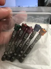 Hex Shank Electric-Screwdriver-Set Drywall Anti-Slip Single-Head Phillips 1/4inch 5pcs